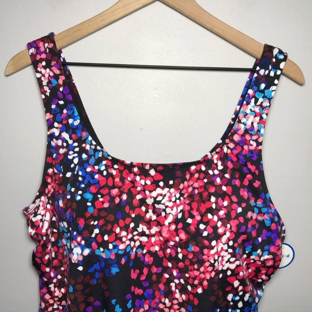 NWT Swimsuits 4 All Tankini TOP santorini - Picture 4 of 7
